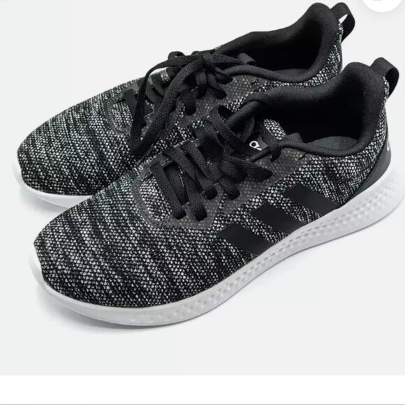New! Adidas Puremotion Cloudfoam Men\'s Running Sneaker Shoes Black 9